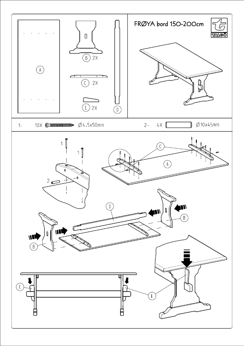 Página 1 del manual Manual de usuario Talgø Froya