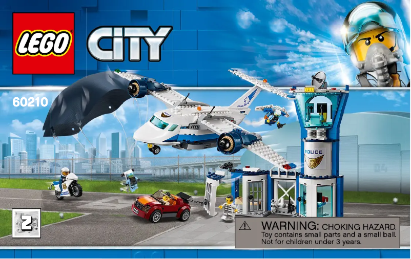 Page 1 de la notice Manuel utilisateur Lego City 60210