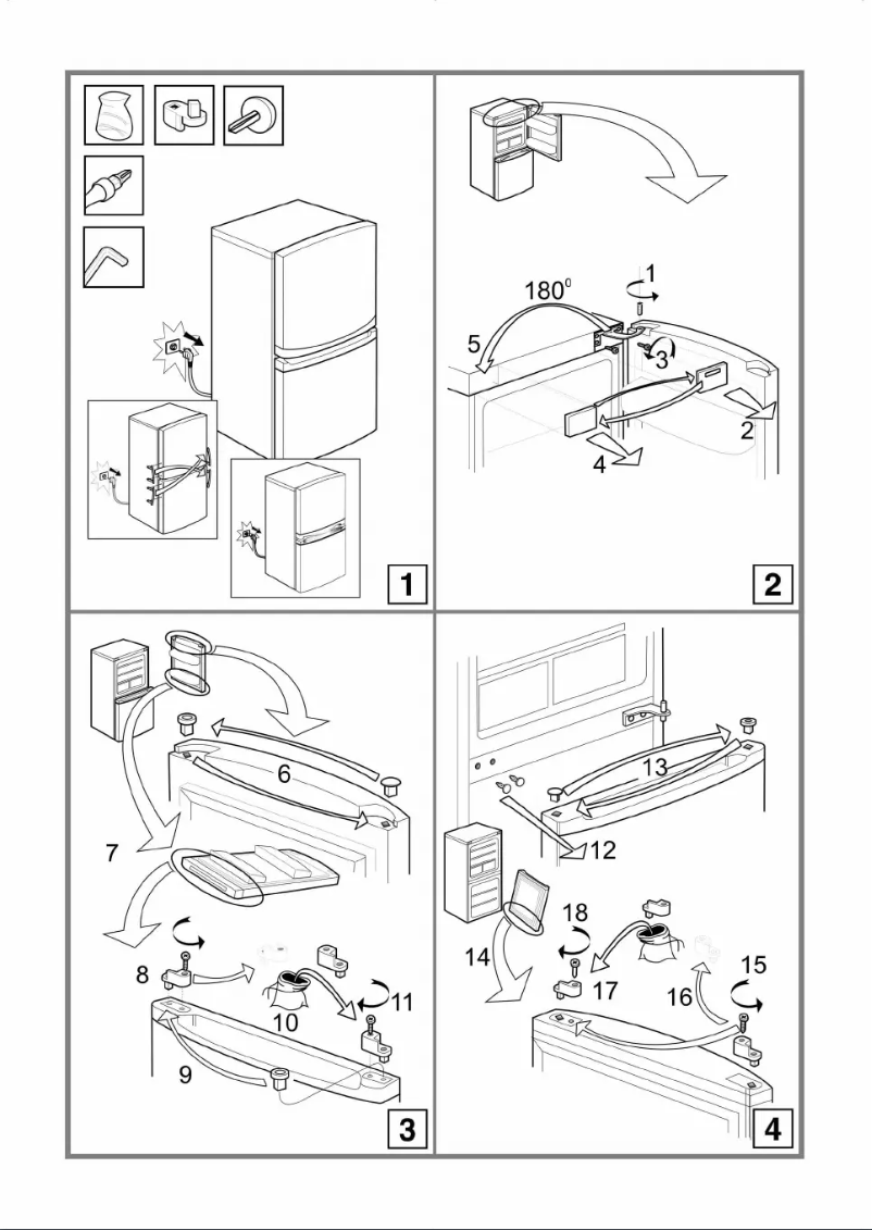 Página 1 del manual Manual de usuario Whirlpool WBE 2612 A+W