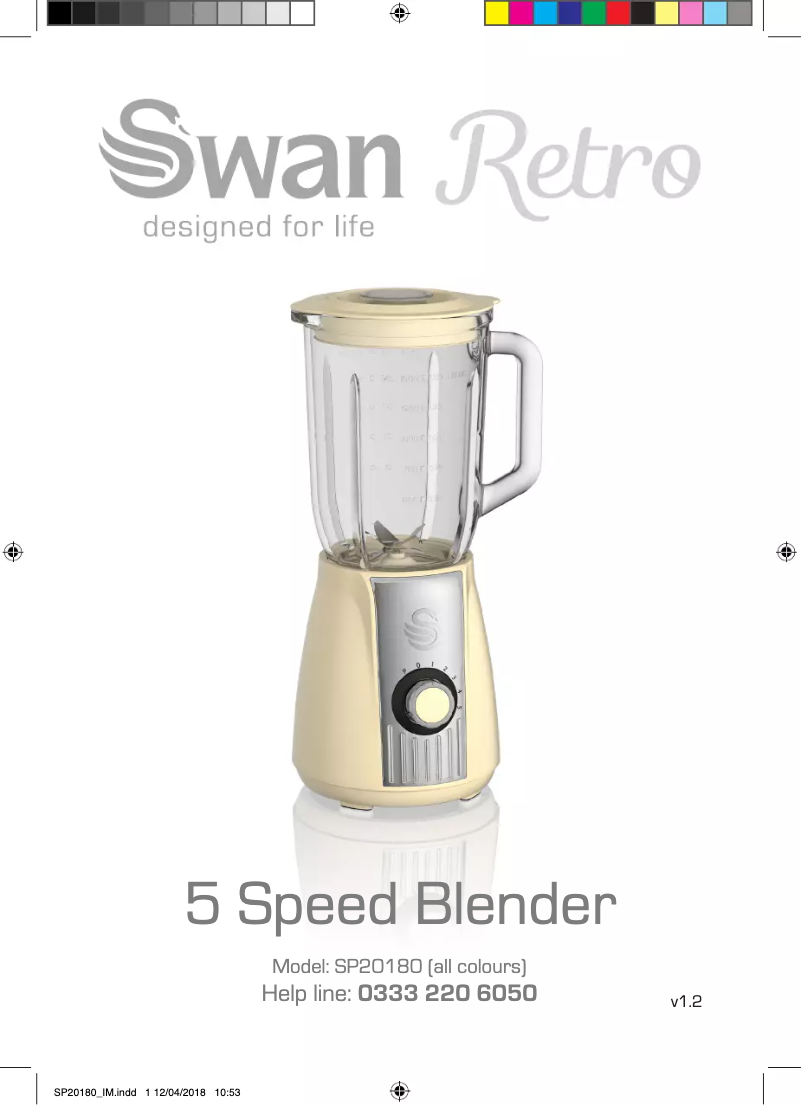 Página 1 del manual Manual de usuario Swan SP20180BN