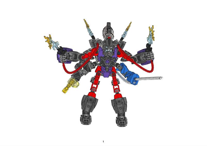 Page 1 de la notice Manuel utilisateur Lego STRINGER