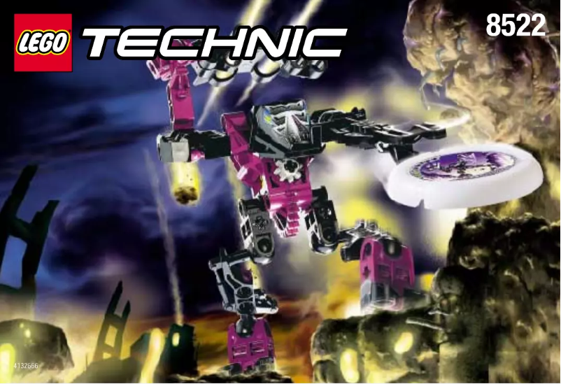 Page 1 de la notice Manuel utilisateur Lego Technic 8522
