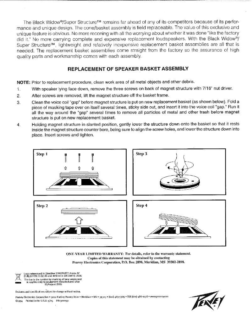 Image de la première page du manuel de l'appareil 1208-4 SPS BWX RB
