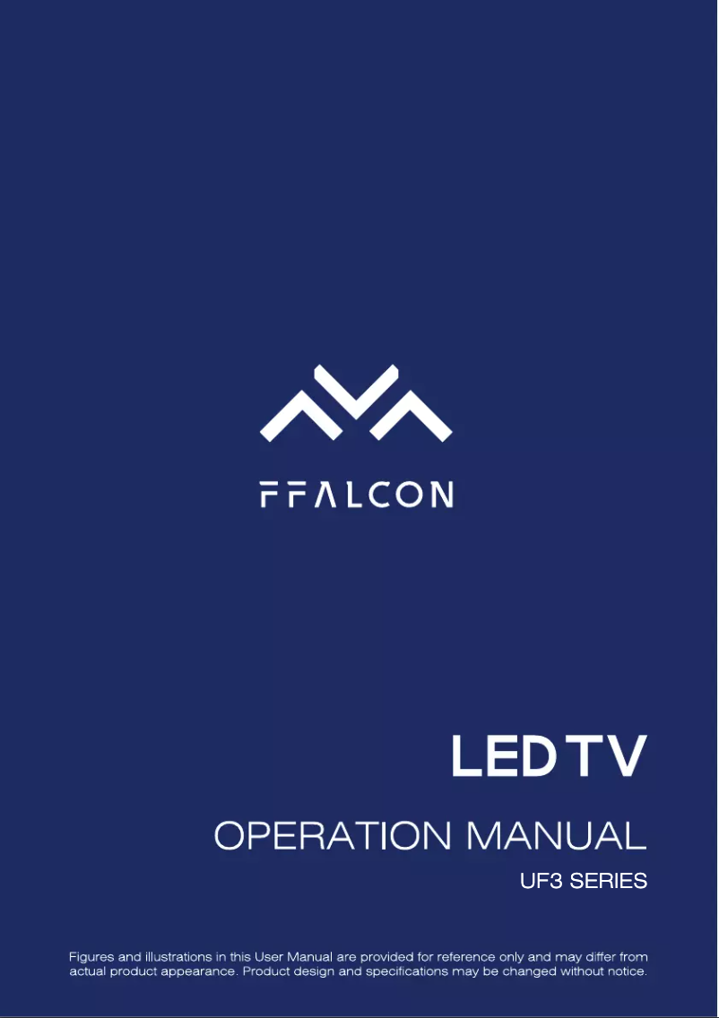 Image de la première page du manuel de l'appareil UF3 Series 43UF3