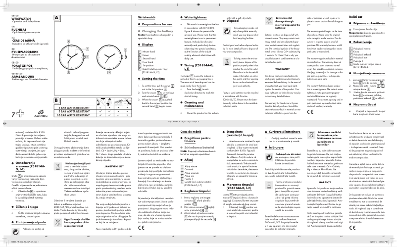 Página 1 del manual Manual de usuario Auriol IAN 93861