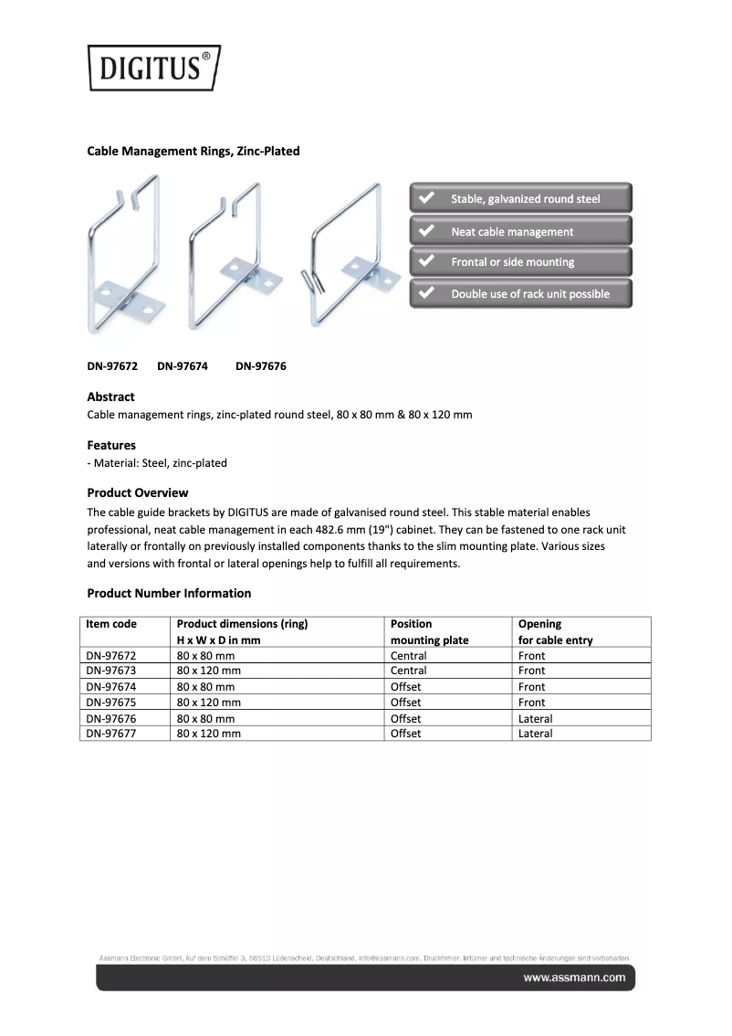 Image de la première page du manuel de l'appareil DN-97672