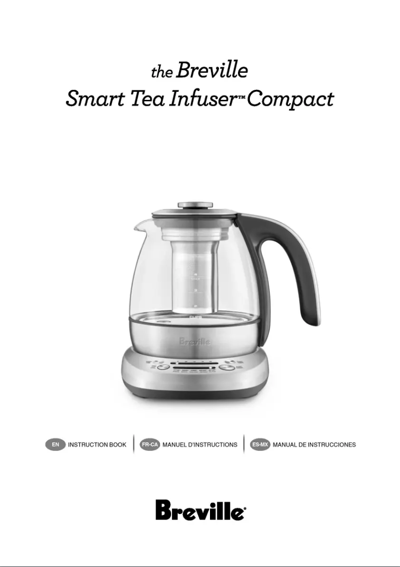 Image de la première page du manuel de l'appareil Smart Tea Infuser Compact BTM500