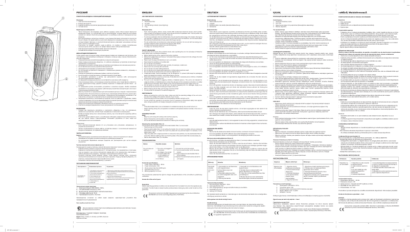 Página 1 del manual Manual de usuario Maxwell MW-3601 SR