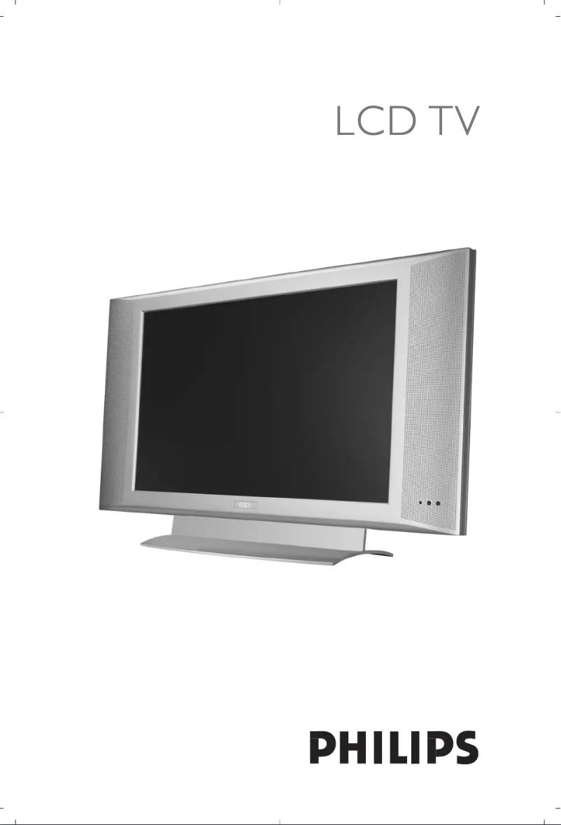 Page n°1 - Manuel utilisateur Philips 20PF4110