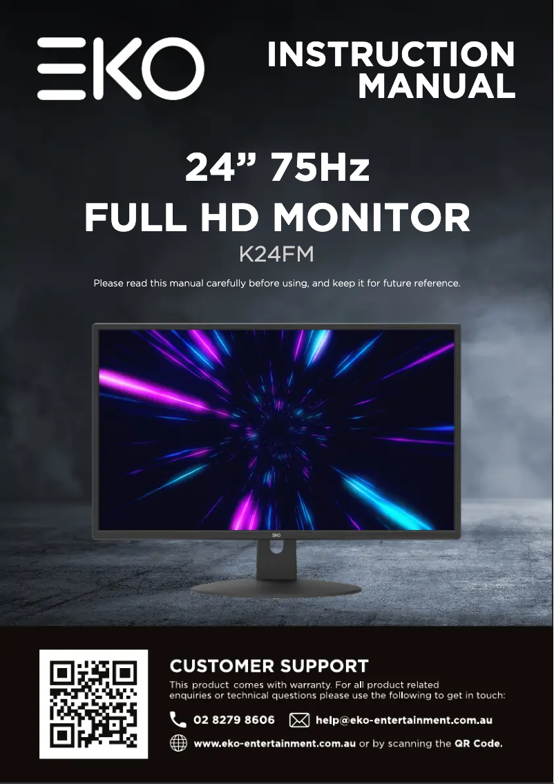 Página 1 del manual Manual de usuario EKO K24FM