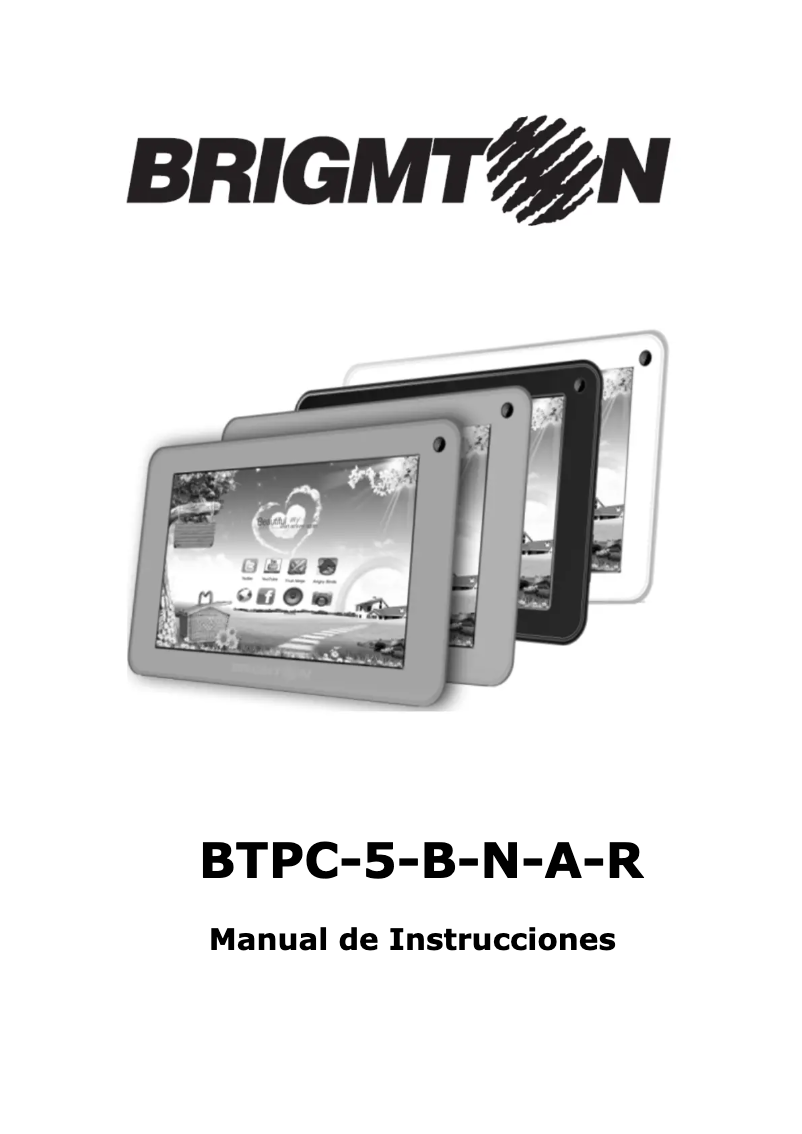 Image de la première page du manuel de l'appareil BTPC-5-B