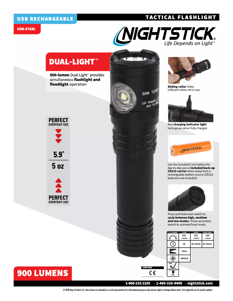 Imagen de la primera página del manual del dispositivo USB-578XL