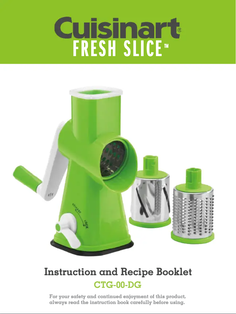 Image de la première page du manuel de l'appareil CTG-00-DG