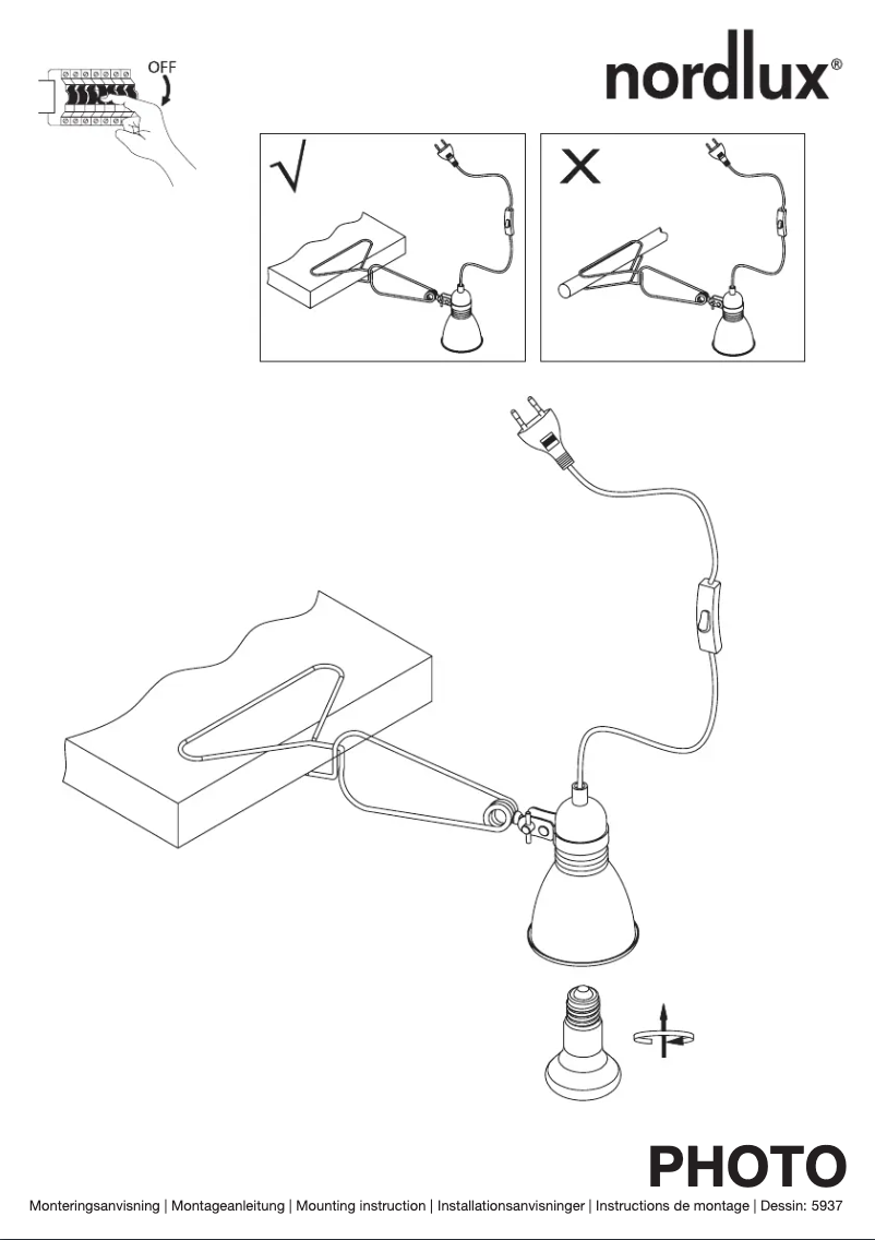 Image de la première page du manuel de l'appareil Photo
