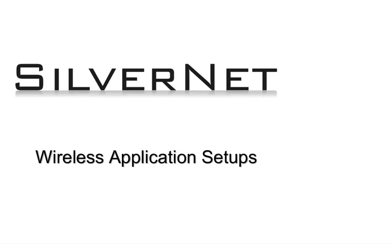 Page n°1 - Manuel utilisateur SilverNet SIL 4.9 MICRO 95