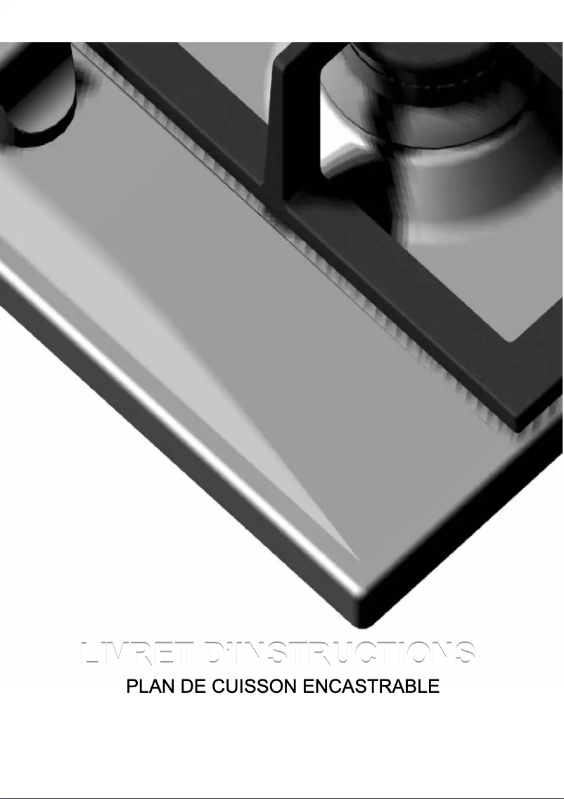 Image de la première page du manuel de l'appareil GT64HBK