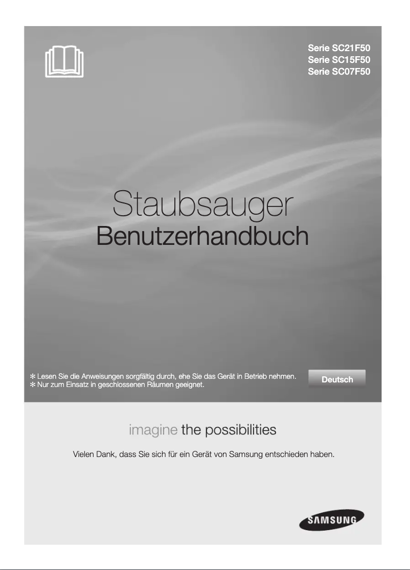 Image de la première page du manuel de l'appareil SC07F50V3