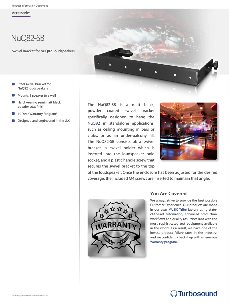 Image de la première page du manuel de l'appareil NuQ82-SB