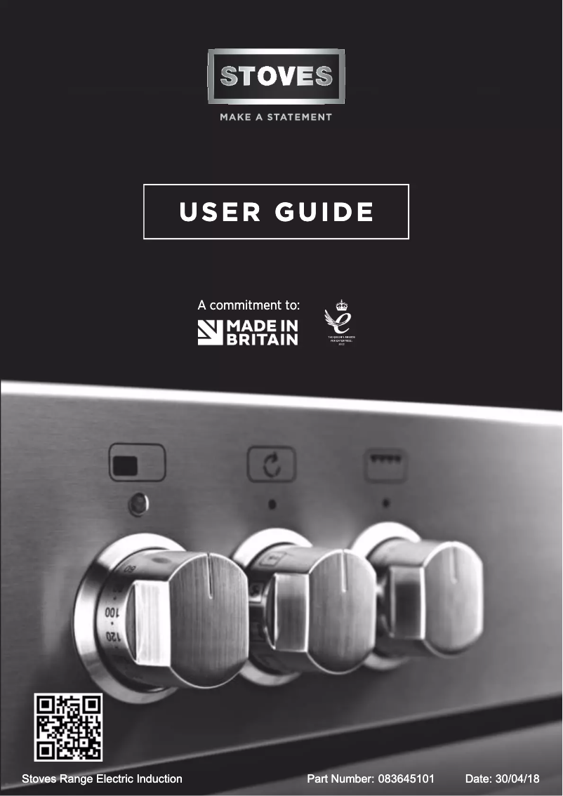 Page n°1 - Manuel utilisateur Stoves Sterling S1000 Ei DeLuxe
