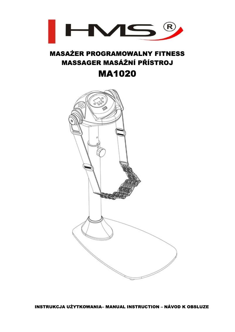 Page n°1 - Manuel utilisateur HMS Premium MA1020