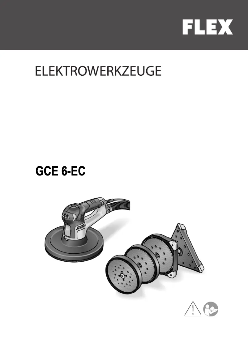 Image de la première page du manuel de l'appareil GCE 6-EC