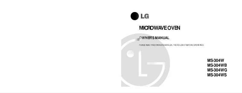 Imagen de la primera página del manual del dispositivo MS-304WG