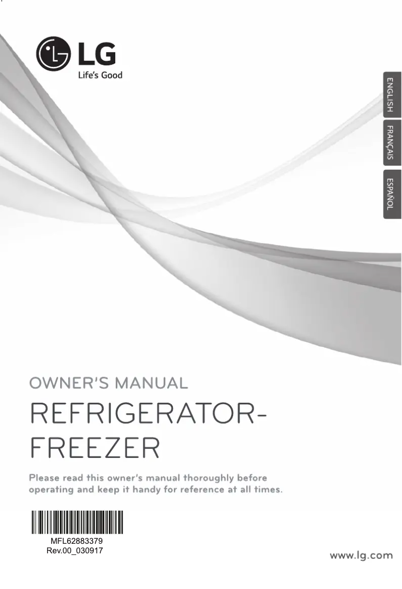 Image de la première page du manuel de l'appareil GC-B399SMQZ