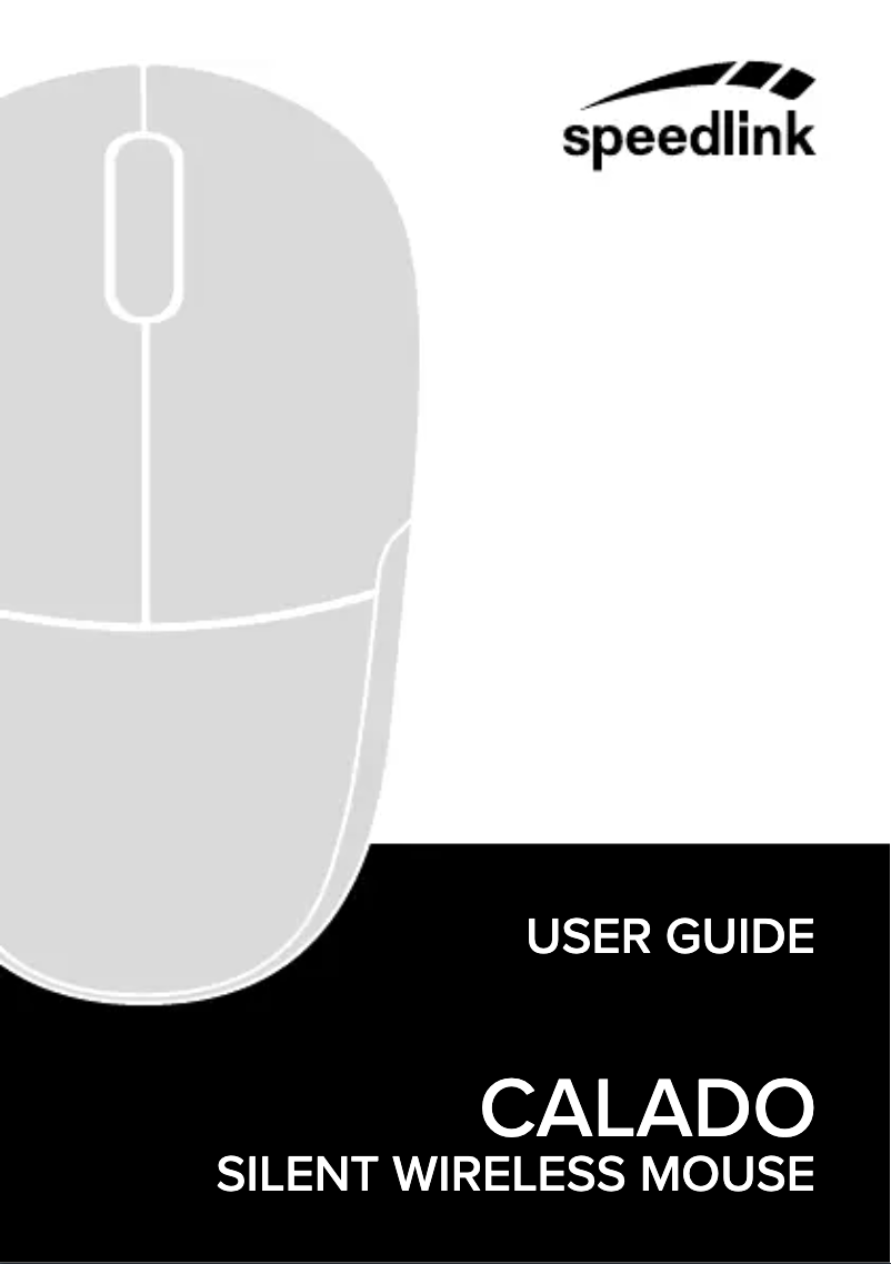 Página 1 del manual Manual de usuario Speed-Link Calado SL-630007-RRRD