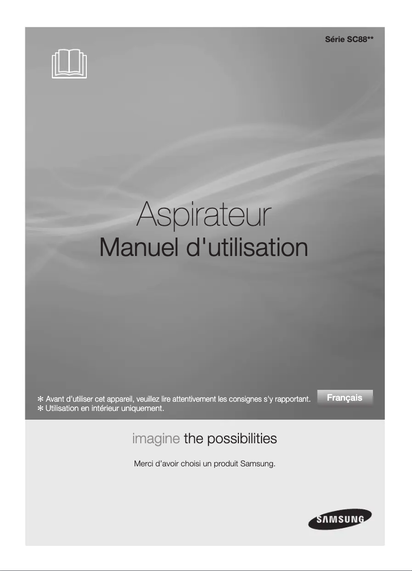 Page 1 de la notice Manuel utilisateur Samsung SC88H0