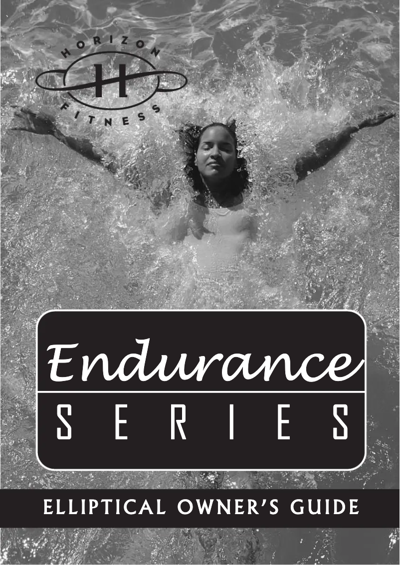 Página 1 del manual Manual de usuario Horizon Fitness Endurance 200
