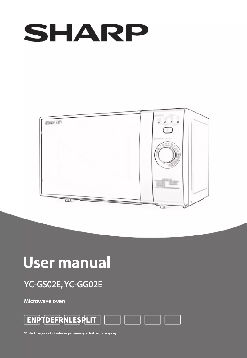 Image de la première page du manuel de l'appareil YC-GG02E
