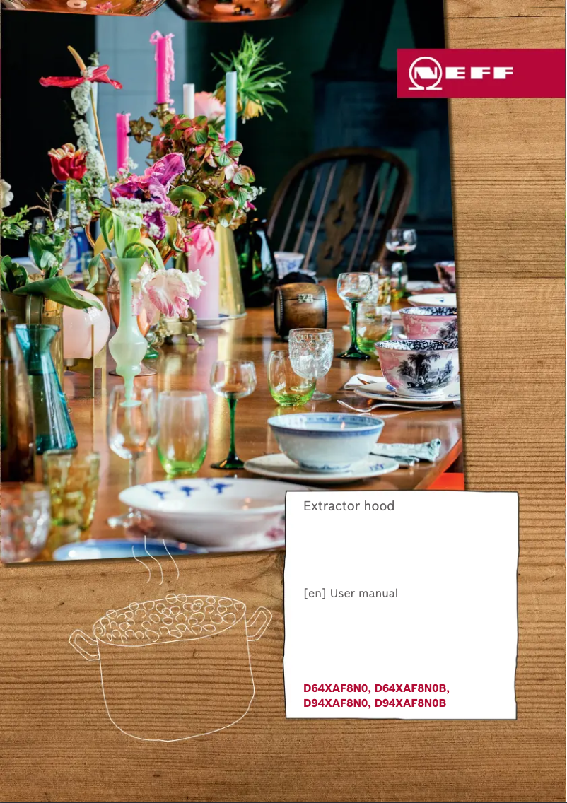 Página 1 del manual Manual de usuario Neff D94XAF8N0B