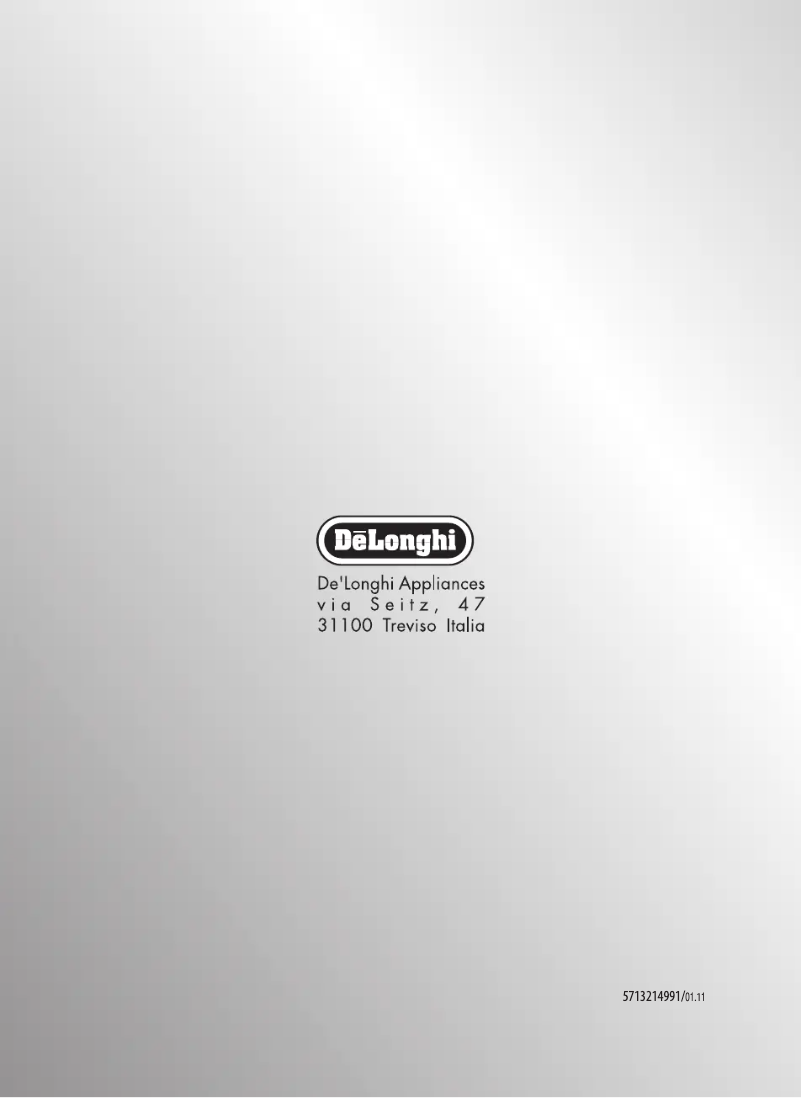 Image de la première page du manuel de l'appareil Magnifica S ESAM 04.120