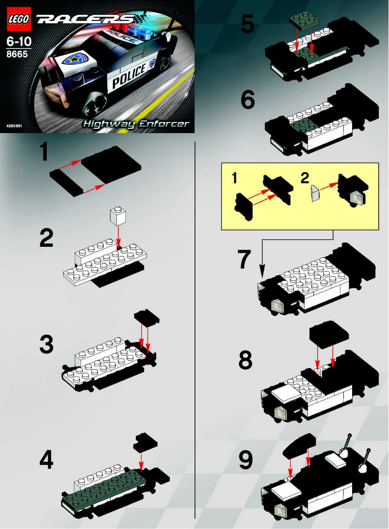 Image de la première page du manuel de l'appareil Highway Enforcer