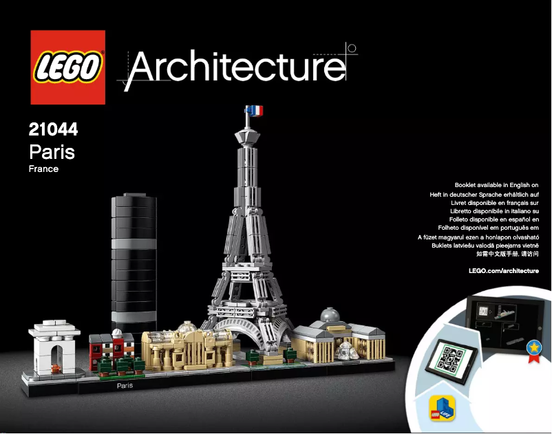 Page 1 de la notice Manuel utilisateur Lego Architecture 21044