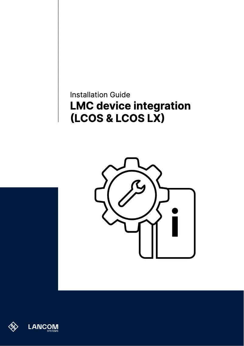 Page n°1 - Guide d'installation Lancom ISG-5000