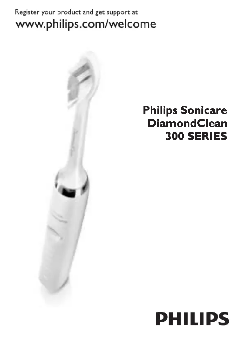 Page 1 de la notice Manuel utilisateur Philips Sonicare DiamondClean HX9332