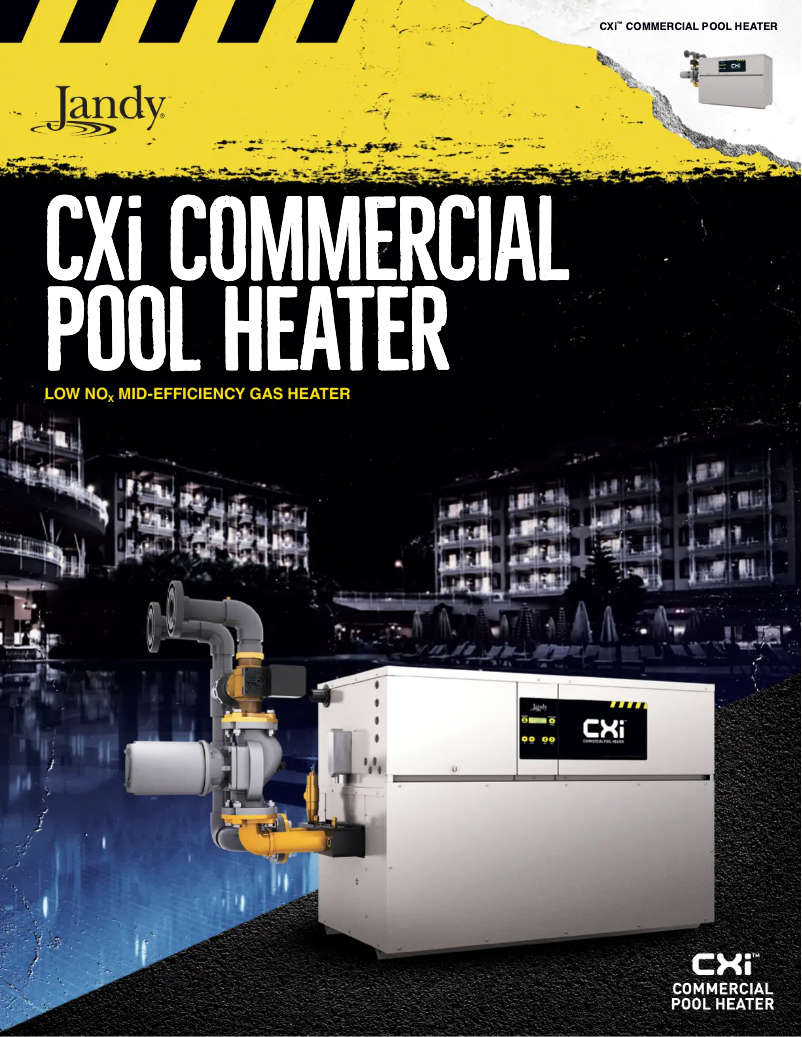 Page 1 de la notice Brochure JANDY CXI650NN