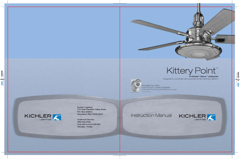 Page n°1 - Manuel utilisateur Kichler Kittery Point