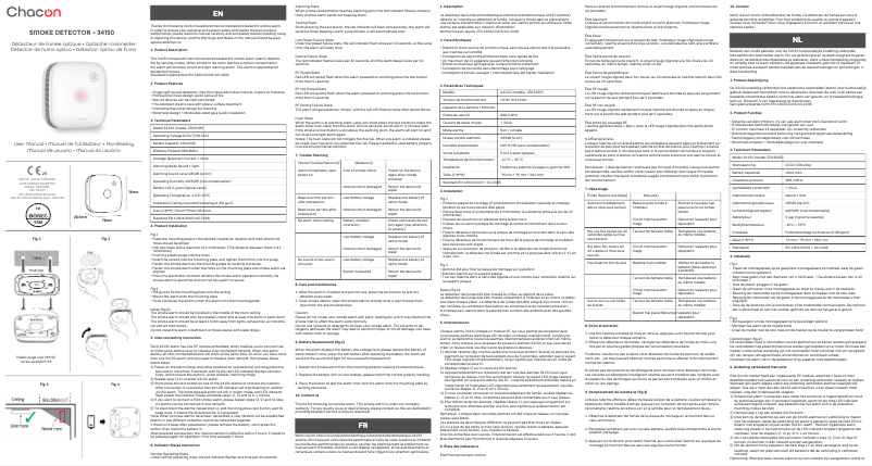 Page 1 de la notice Manuel utilisateur Chacon 34150