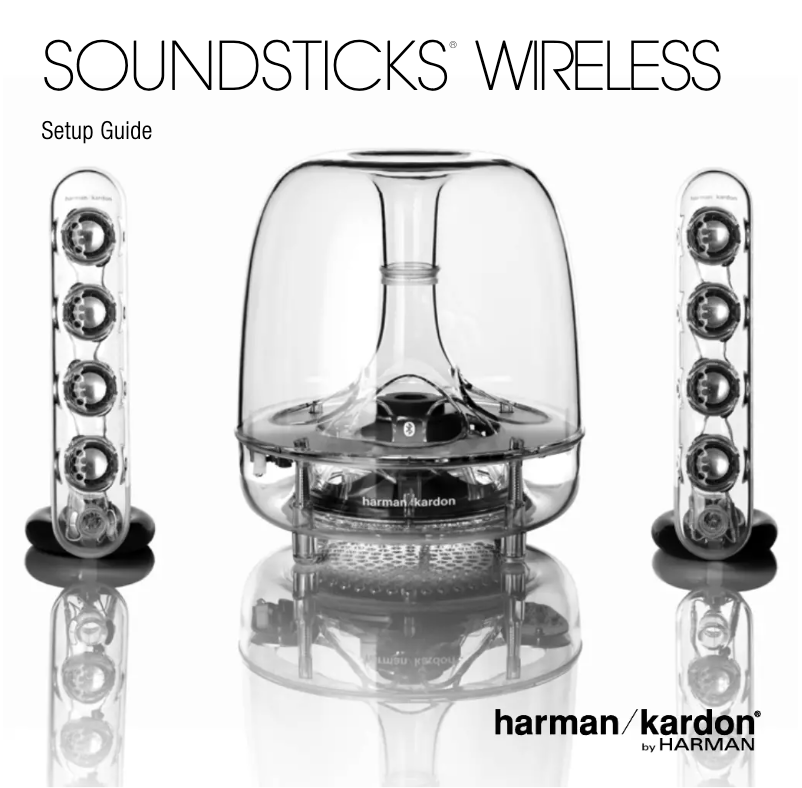 Page n°1 - Manuel utilisateur Harman Kardon SoundSticks Wireless