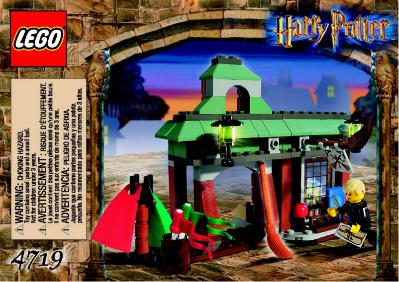 Page n°1 - Manuel utilisateur Lego Harry Potter 4719