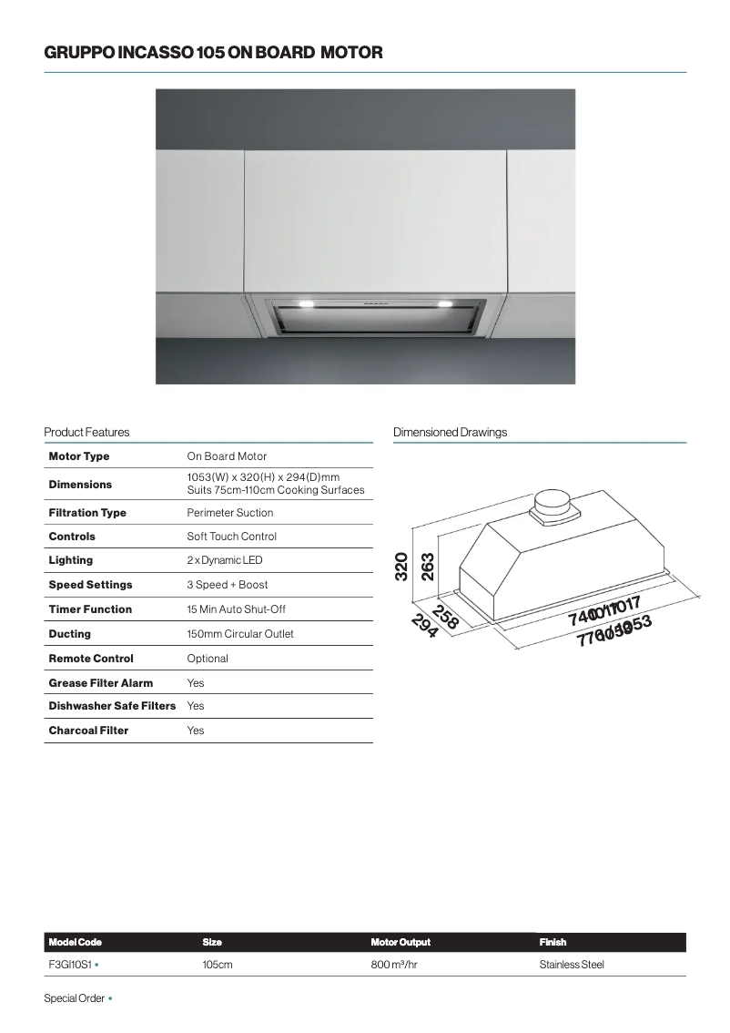 Image de la première page du manuel de l'appareil F3GI10S1
