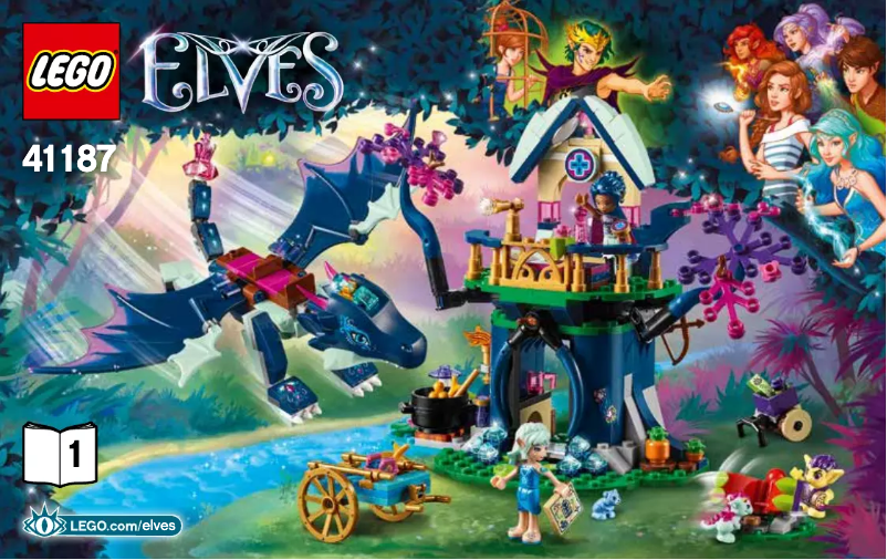 Page n°1 - Manuel utilisateur Lego Elves 41187