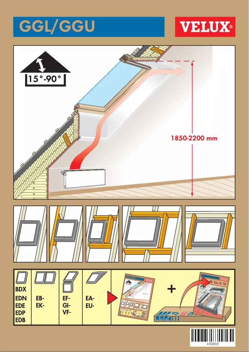 Page n°1 - Manuel utilisateur Velux GGU