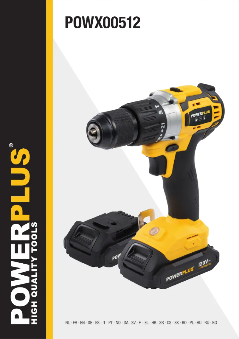 Página 1 del manual Manual de usuario PowerPlus POWX00512
