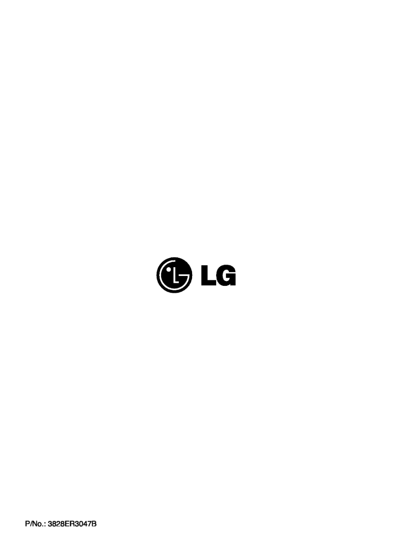 Page 1 de la notice Manuel utilisateur LG WD-11401TB