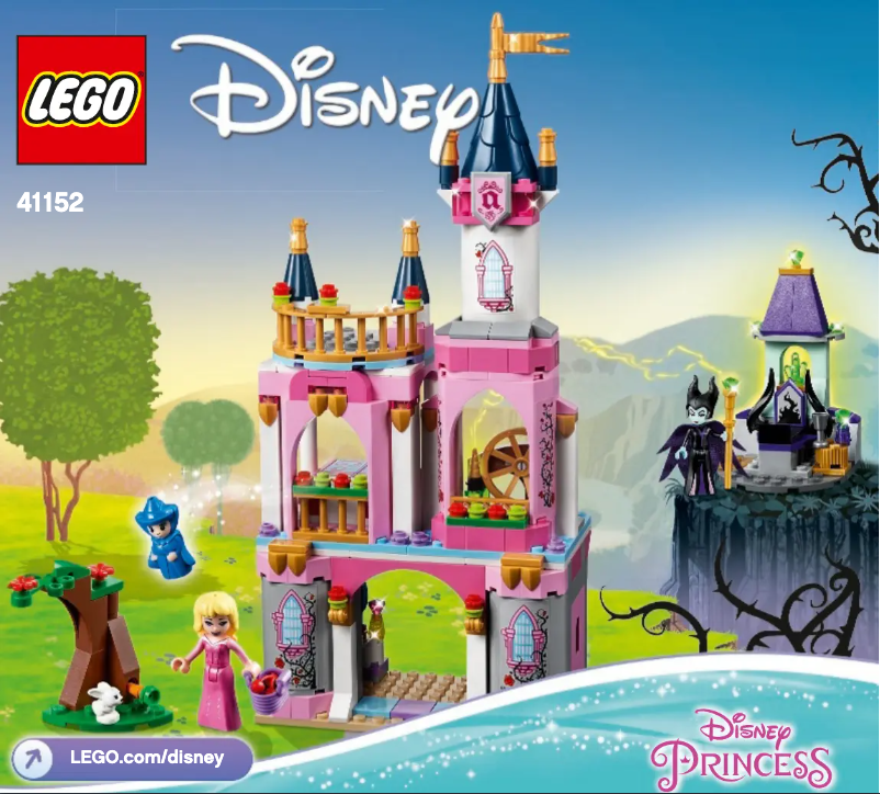 Page n°1 - Consignes visuelles Lego Disney 41152