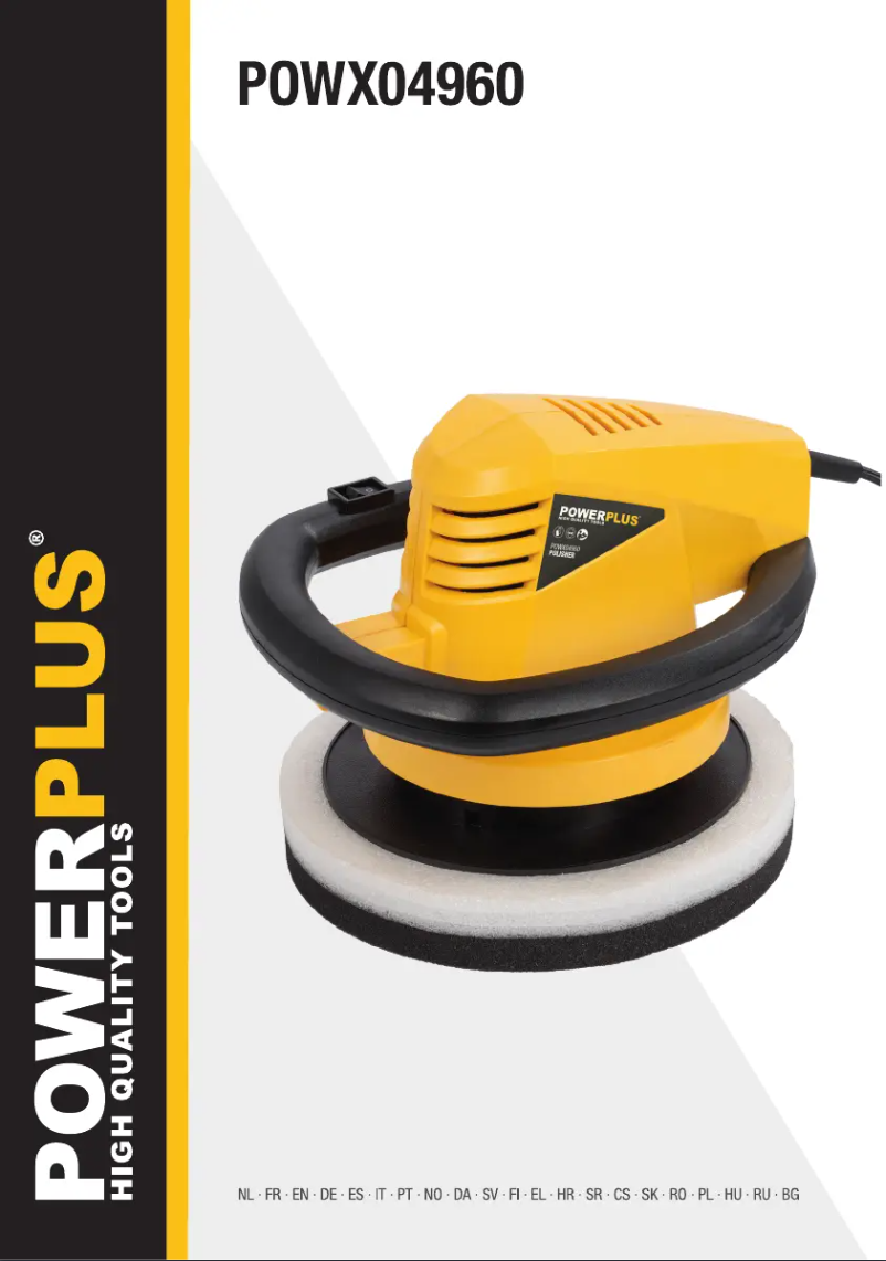 Page n°1 - Manuel utilisateur PowerPlus POWX04960