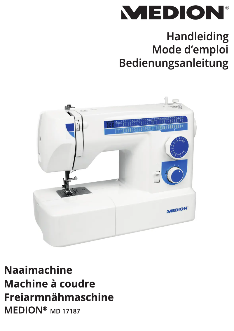 Page n°1 - Manuel utilisateur Medion MD 17187